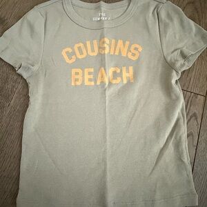 American Eagle Cousins Beach T-Shirt - Green Size S